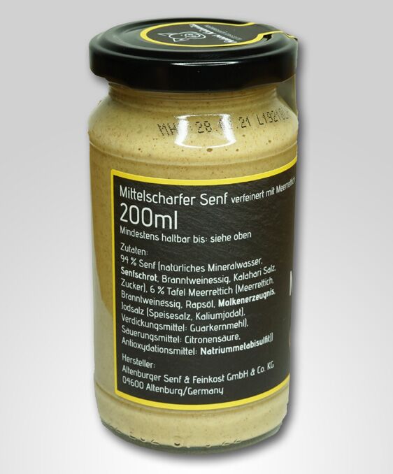 Fleischerei Robert Kriewitz - Meerrettichsenf